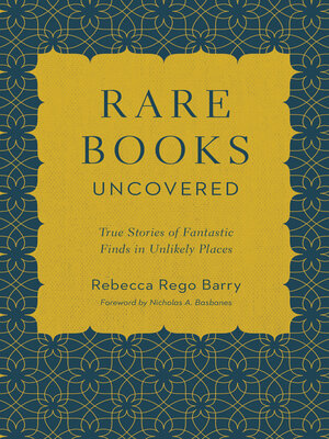cover image of Rare Books Uncovered